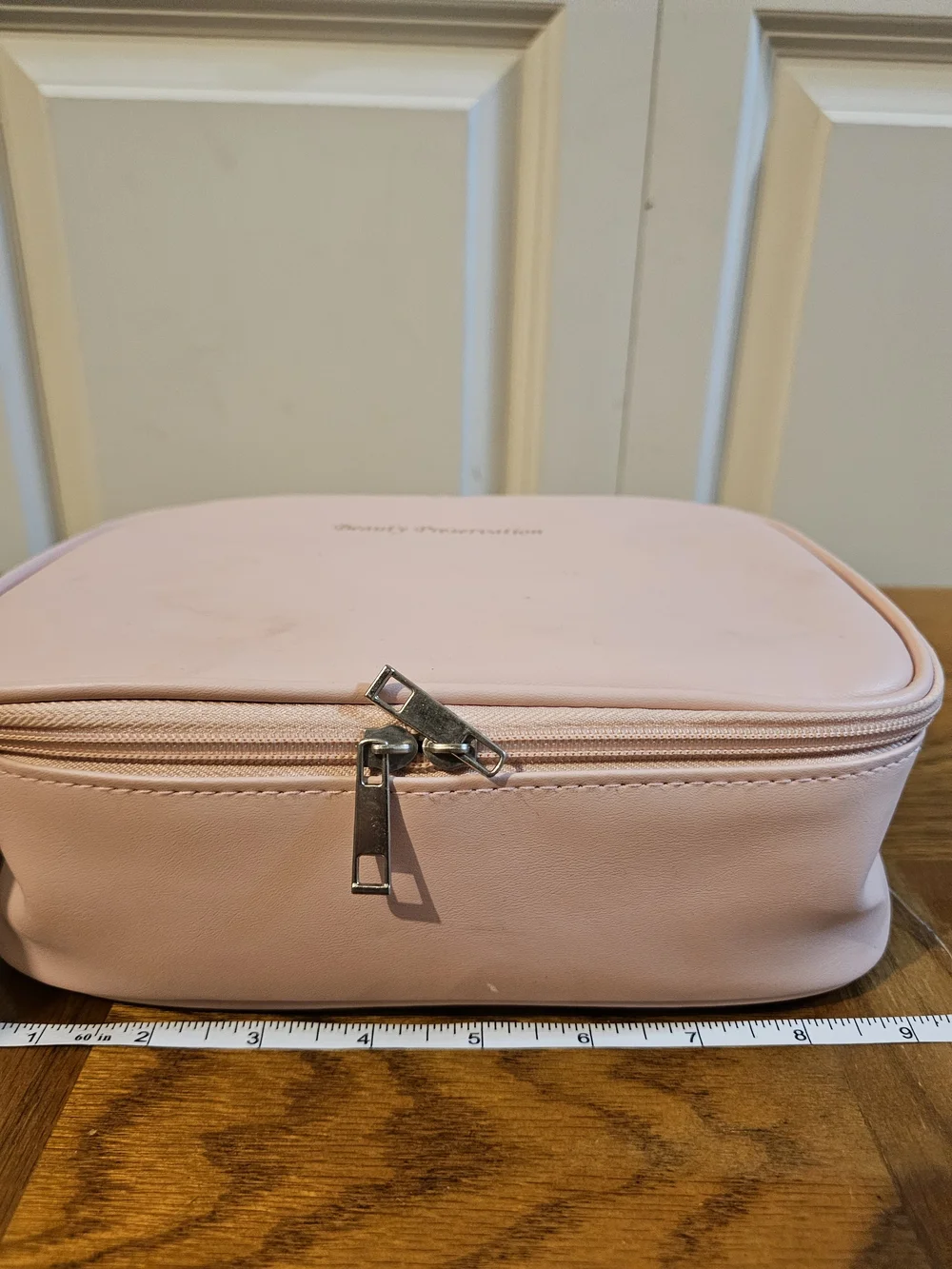 Beauty Preservation Pink Travel Cosmetic Organizer Case